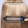 Picture of K&K 1.77 Inch Heated Curling Brush with Ceramic Tourmaline Ionic Technology for Volumizing and Loose Curls (Black)