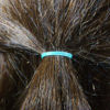 Picture of Amelia Beauty | 500 Count 1/2" Rubber Bands | Premium US Made Rubber Hair Ties | Ideal for Ponytails, Braids & Beards | Strong All Day Hold | Convenient Re-closable Container | Green