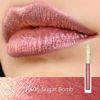 Picture of FOCALLURE Metallic Liquid Lipstick,Non Stick Cup Lip Gloss,High Impact Lip Color with Transfer-proof Wear,Long Lasting & Waterproof Lipstick Makeup for Women,Sugar Bomb