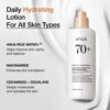 Picture of ANUA Rice 70 Intensive Moisturizing Milk, Lotion for Deep Hydration and Nourishing, Glowy Glass Skin, Rice Water, Niacinamide, Ceramides, Lightweight, Korean Skincare, 150ml/ 5.07 fl.oz.