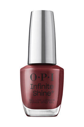 Picture of OPI Infinite Shine Raisin the Bar | Opaque Dark Red Crème Long Wear Gel Like Nail Polish | Vegan, Long Lasting, Streak Free