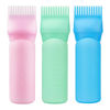 Picture of Cosywell 3 Pack Root Comb Applicator Bottle 6 Ounce Hair Oil Bottle Hair Dye Applicator Brush for Hair Root Comb Color with Graduated Scale(Pink Blue Green)
