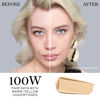 Picture of Lancôme Teint Idole Ultra Wear Buildable Full Coverage Foundation - Longwear & Waterproof - Natural Matte Finish - 100W (Fair Skin with Warm/Yellow Undertones), 1 Fl Oz
