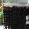 Picture of BEEOS 13x6 SKINLIKE Real HD Lace Frontal Only, Deep Wave 0.10mm Ultra-thin HD Lace Clean Vivid Pre Plucked Natural Hairline Brazilian Human Hair Invisible Lace Frontal 18 Inch