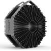 Picture of iTokGoK® Premium Silver-Infused Dual-Sided Design 2-in-1 Silicone Body Scrubber for Shower,Body Brush Buffer Scrubber for Men and Women for All Skin, Ergonomic No-Slip Handle, Easy to Clean - Black