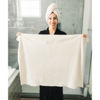 Picture of ROLSHOL 2 Packs Large Microfiber Hair Towels for Women, Super Absorbent & Quick Dry Hair Towel Wrap for Curly Hair Long & Short Hair- Anti-Frizz Hair Turbans for Wet Hair (Blue/White) - 27.5''*39.4''