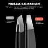 Picture of Eyebrow Tweezers for Women ZERNBER Best Precision Tweezers for Men Chin Hair Professional Tweezer for Facial Hair Remover