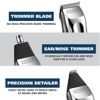 Picture of Wahl USA Rechargeable Lithium Ion All in One Beard Trimmer for Men with Detail and Ear & Nose Hair Trimmer Attachment - Model 9854-600B