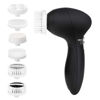 Picture of Facial Cleansing Brush Face Scrubber: CLSEVXY Electric Face Spin Cleanser Brushes with 6 Brush Heads for Deep Cleansing, Gentle Exfoliating, Removing Blackhead, Massaging