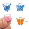 Picture of 50 Packs Assorted Color Butterfly Hair Clips, Beautiful Mini Butterfly Hair Clips Hair Accessories for Women and Girls (Bling Bling Colors)
