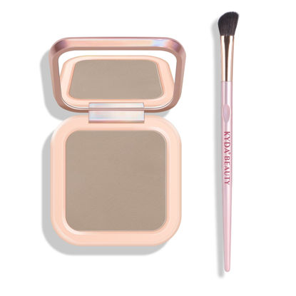 Picture of KYDA Face Sculpting Contour Palette, Smooth Matte Contour Pressed Powder, Ultra-fine Lightweight, Easy to Blend, Multiuse Baked Contour Makeup-TAUPE