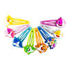 Picture of Baby Shark Kids Hair Clips for Girls Snap Clips 8 Pack Multi Color Ages 3+