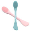 Picture of RamPula Facial Cleansing Brush, 2 in 1 Silicone Face Mask Brush & Face Scrubber, For Exfoliating, Massaging, Remove Blackheads, Makeup Skincare Removal, Applicator for Mud, Clay, Body Lotion, DIY Mask