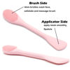 Picture of RamPula Facial Cleansing Brush, 2 in 1 Silicone Face Mask Brush & Face Scrubber, For Exfoliating, Massaging, Remove Blackheads, Makeup Skincare Removal, Applicator for Mud, Clay, Body Lotion, DIY Mask