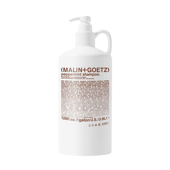 Picture of Malin + Goetz Peppermint Shampoo - Men & Women Clarifying Shampoo, Natural Hair Shampoo to Cleanse & Hydrate, Scalp Shampoo Treatment for All Hair Types, Vegan & Cruelty-Free