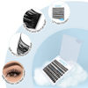 Picture of Lash Clusters 84 Pcs Cluster Lashes Eyelash Clusters DIY Cluster Eyelash Extensions Individual Lashes Thin Band & Soft(Morning,D-8-16mix)