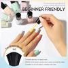 Picture of Morovan Fingernail Nail Polish Set: 15 Colors Pastel Macaron Nail Polish Kit Quick Dry Toe Finger Nail Polish Pcak Easter Gift For Women Girl