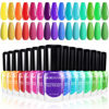 Picture of Morovan 15 Bright Color 0.25oz Air Quick Dry Nail Polish Gift Set for Women