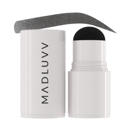 Picture of MADLUVV Brow Stamp Refill* - Color Stamp for Brows & Root Touch Up for Women & Men, Instantly Conceal Hair Loss, Grey Hair, Thinning Hair with Stain-Proof/Smudge-Proof Powder Formula (Nearly Black)