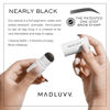 Picture of MADLUVV Brow Stamp Refill* - Color Stamp for Brows & Root Touch Up for Women & Men, Instantly Conceal Hair Loss, Grey Hair, Thinning Hair with Stain-Proof/Smudge-Proof Powder Formula (Nearly Black)