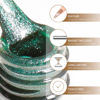 Picture of MAYCHAO 15ML Cat Eye Gel Nail Polish 1Pc Green Gel Polish with Magnet Soak off Holographic Magnetic Nail Polish for Nail Art Manicure Salon DIY at Home, 0.5 OZ