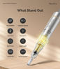Picture of MelodySusie Portable Nail Drill 30000 RPM,SC320F Professional Rechargeable Electric Nail File,Cordless Nail E File for Acrylic Nails Gel Polishing Removing,Efile Nail Kit for Manicure Salon Home,White