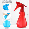 Picture of DilaBee Spray Bottles (8 Oz) Water Spray Bottle for Hair, Plants, Cleaning Solutions, Cooking, BBQ, Squirt Bottle for Cats, Empty Spray Bottles - BPA-Free (Red & Blue, 2-Pack)