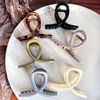 Picture of Big Hair Claw Clips Medium Size Butterfly Hair Clips for Women 3.15" Strong Hold Non-slip Jaw Clips Hair Accessories for Long Thick Thin Hair 6 Pcs