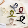Picture of Big Hair Claw Clips Medium Size Butterfly Hair Clips for Women 3.15" Strong Hold Non-slip Jaw Clips Hair Accessories for Long Thick Thin Hair 6 Pcs