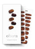 Picture of ohora Semi Cured Gel Nail Strips (N Pumpkin Swirl) - Works with Any Nail Lamps, Salon-Quality, Long Lasting - Valentine's Day Gel Nail Wraps, Stickers, Romantic Gift Ideas