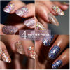 Picture of Teenitor Matte Press on Nails, 288pcs Acrylic False Nails, Short Round & Square French Design, Full Cover, 10 Sizes, DIY Starter Kit