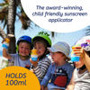 Picture of Solar Buddies Sunscreen Applicator - Single Purple - Refillable Roll on Sponge Sunscreen, Suncream & Lotion Applicator For Kids, Adults & Families - Holds 3.4fl oz, Perfect Size for Travel