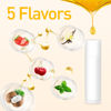 Picture of DMSKY 50 Pack Lip Balm Unlabeled, Natural Lip Balm Bulk Blank Tube, Lip Balm for Party Favors and Gift Basket Filling - 5 Flavors