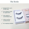 Picture of FlutterHabit The Bestie Lashes, DIY Lash Extensions [Up to 10 Day Wear], Natural & Subtle Cat-Eyed Cluster Lashes, Salon Quality Eyelashes Extensions, Natural Lashes, No Lash Glue Included