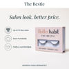 Picture of FlutterHabit The Bestie Lashes, DIY Lash Extensions [Up to 10 Day Wear], Natural & Subtle Cat-Eyed Cluster Lashes, Salon Quality Eyelashes Extensions, Natural Lashes, No Lash Glue Included