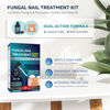 Picture of Toenail Fungus Treatment Extra Strength Kit: Nail Repair Liquid Solution and Patches - Nighttime Nail Patches Renewal - Fast Acting Drops with Undecylenic Acid, Natural Oil for Toe Finger Nails