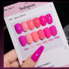 Picture of GAOY Hot Pink Gel Nail Polish, Baby Pink Peony Neon Gel Polish Kit for Salon Manicure and Nail Art DIY at Home, Gift for Women