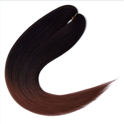 Picture of Dosso Beauty Pre-stretched Hypoallergenic Braiding Hair (28", #1B/30)