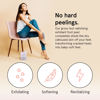 Picture of grace & stella Award-Winning Foot Peel Mask (2 Pairs, Lavender) - Foot Peeling Mask with Aloe Vera - Moisturizing Foot Mask for Dry Cracked Feet - Foot Exfoliator for Baby Soft Feet