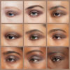 Picture of Pure Ziva Brown Silver Shimmering Metallic Chocolate Brown Dark Bronze Pressed Powder Single Vegan Eyeshadow; Talc, Paraben & Cruelty Free