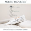 Picture of FlutterHabit Made for This Adhesive Clear Lash Glue for Eyelash Extensions - Your Ultimate All-Day Hold Lash Cluster Glue for Effortless, Stunning, and Long-Lasting Eyelashes - All-in-one Lash Glue
