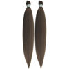 Picture of Leticia Flax Brown Braiding Hair Pre stetched Kanekalon Braiding Hair Extensions