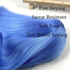 Picture of Leticia Sky Blue Braiding Hair Pre stretched 30 Inch Long Kanekalon Braiding Hair Pre stretched Braid Hair