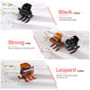 Picture of 6 Pieces Hair Claw Clips, Morhom 1.3 Inch Jaw Clips for Thick or Medium Hair