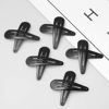 Picture of 120-Pack Black Hair Clips - Durable Hair Snap Clips, Non-Slip Hairpins for Women & Girls - Perfect for Everyday Styling, Updos, Braids, and Bun Hairstyles
