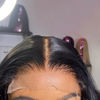 Picture of BEEOS 6x6 HD Lace Closure Only, Pre Plucked Straight Human Hair 0.10mm Ultra-thin Melted Invisible Swiss Lace Closure 16 Inch