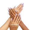 Picture of MAYCHAO 15ML Lilac Purple Gel Nail Polish 1Pc Gentle Purple Gel Polish Soak Off UV LED Nail Lamp Curing Nail Polish Gel for Nail Art Manicure Salon DIY at Home, 0.5 OZ
