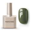 Picture of MAYCHAO 15ML Gel Nail Polish 1Pc Matcha Green Gel Polish Soak Off UV LED Nail Polish Nail Art Starter Manicure Salon DIY at Home, 0.5 OZ