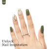 Picture of MAYCHAO 15ML Gel Nail Polish 1Pc Camouflage Green Gel Polish Soak Off UV LED Nail Polish Nail Art Starter Manicure Salon DIY at Home, 0.5 OZ