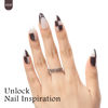 Picture of MAYCHAO 15ML Gel Nail Polish 1Pc Chocolate Gel Polish Soak Off UV LED Nail Polish Nail Art Starter Manicure Salon DIY at Home, 0.5 OZ